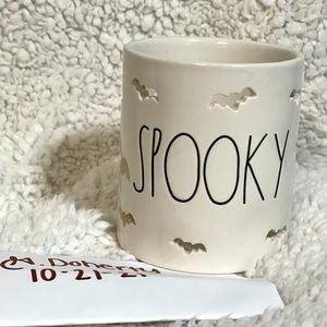Rae Dunn Halloween candle holder